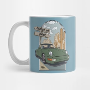 Olive green 911 vintage Mug